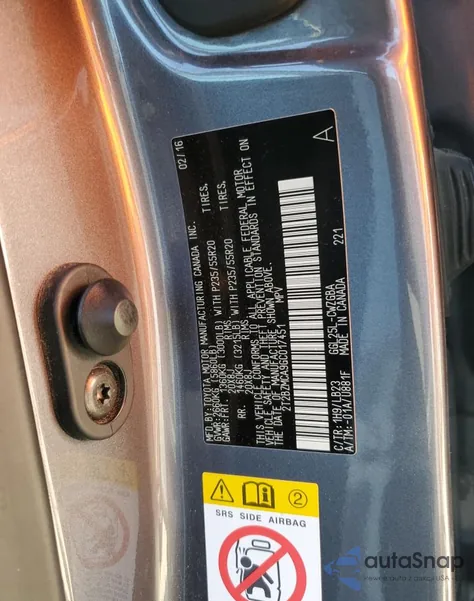 2016 Lexus Rx 350 Base from USA, damaged, VIN 2T2BZMCA9GC017451